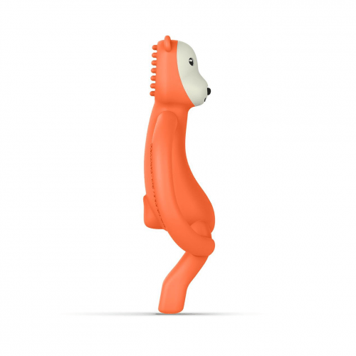 Прорезыватель для зубов Matchstick Monkey Медведь 11 см Оранжевый MM-B-001