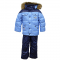 Зимний костюм детский куртка и полукомбинезон Беби лайн Голубой/Синий от 3.5 до 4.5 лет Z-73-15