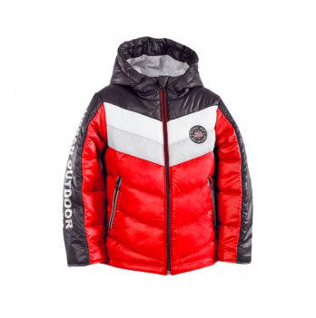 Демисезонная куртка детская Evolution (Goldy) Красный/Черный 2-4 года 02-ВМ-19