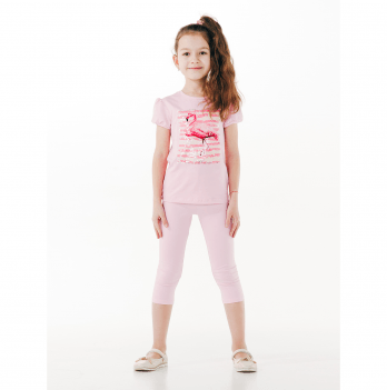 Детские лосины на девочку Smil нарядная одежда Розовый 8-10 лет 115368