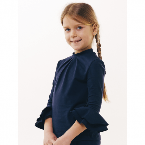 Детская блузка для девочки Smil Синий от 5 до 6 лет 114642