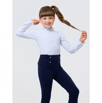 Детская блузка для девочки Smil Белый от 11 до 13 лет 114641