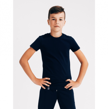 Детская футболка для мальчика Smil Синий от 4.5 до 5.5 лет 110542