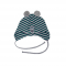 Демисезонная шапка детская Smil Серый/Зеленый 6 месяцев - 2 года 118533