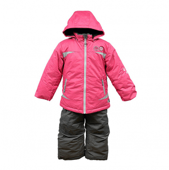 Зимний костюм детский куртка и полукомбинезон Perlimpinpin Розовый от 7 до 9 лет VH237C
