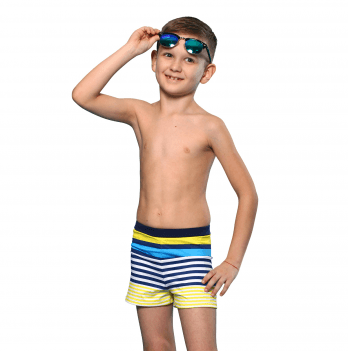 Детские плавки для мальчика Keyzi Синий/Желтый 6 лет Classic 20