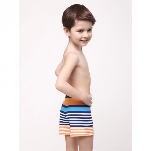 Детские плавки для мальчика Keyzi Синий/Оранжевый 6 лет Classic 20