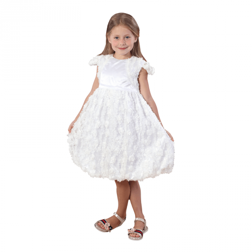 Нарядное платье на девочку Piccolo Белый 2-6 лет Полина