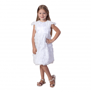 Нарядное платье на девочку Piccolo Белый 7-8 лет Полина