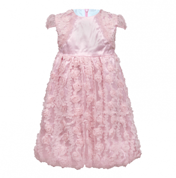 Нарядное платье на девочку Piccolo Розовый 7-8 лет Полина