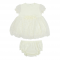 Комплект детское платье и трусики Smil Нарядная одежда Молочный 6-18 месяцев 109059-1