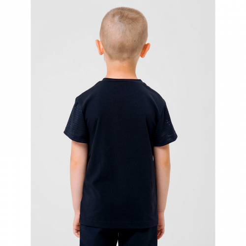 Детская футболка для мальчика Smil Черный 6 лет 110605