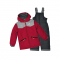 Зимний костюм детский куртка и полукомбинезон Perlim pinpin Красный/Черный 5 лет VH263B-1