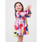 Платье детское Smil Цветущий сад Розовый/Синий 3 года 120300