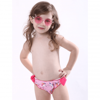 Детские плавки для девочки Keyzi Розовый 2-5 лет Baby 21 slip