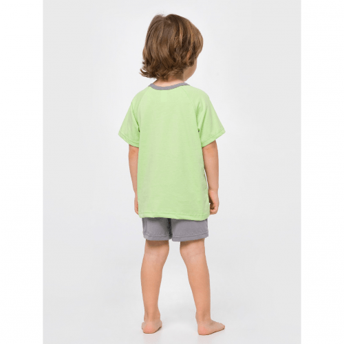 Пижама для мальчика Smil Зеленый/Серый от 1.5 до 4 лет 104826