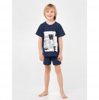Пижама для мальчика Smil Синий от 8 до 10 лет 104829-1