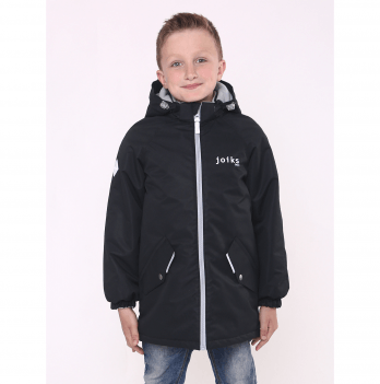 Демисезонная куртка для мальчика JOIKS Черный 12-13 лет EW-27
