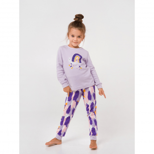 Пижама детская Smil Палитра Светло-фиолетовый 7 лет 104502