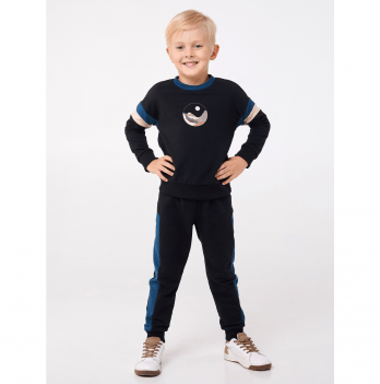Спортивный костюм для мальчика Smil Черный 4-6 лет 117336