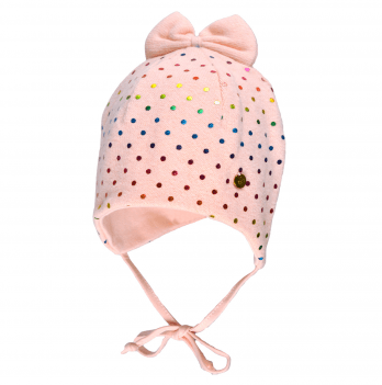 Вязаная шапка детская демисезонная Broel Розовый 9 месяцев - 1,5 года BLAIR1