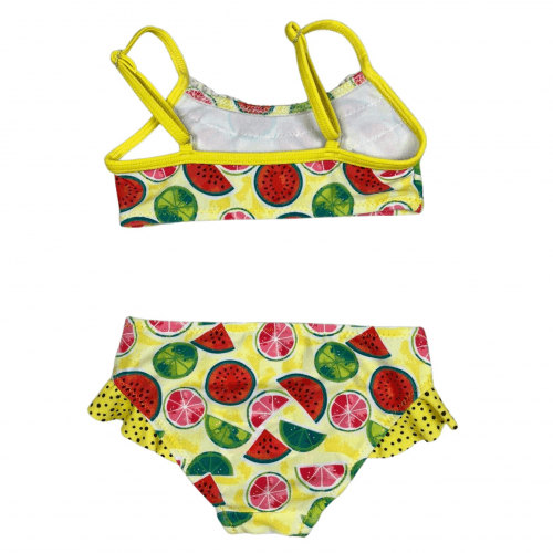Раздельный купальник для девочки Keyzi Желтый 2-6 лет Melons 2psc