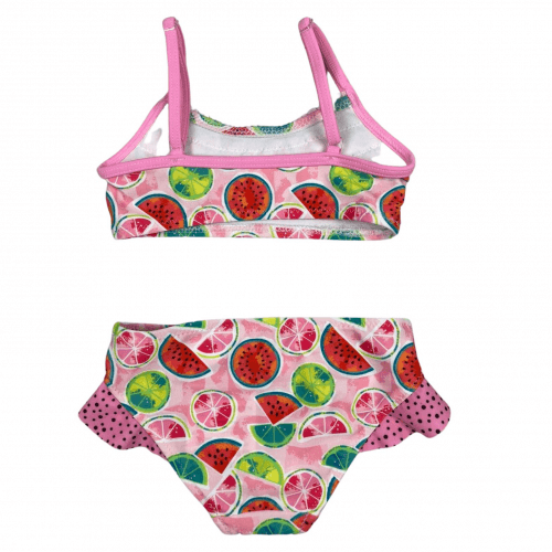 Раздельный купальник для девочки Keyzi Розовый 2-6 лет Melons 2psc