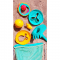 Игровой набор для песочницы Quut Triplet+ Star Fish+ Ringo+ Plui+ Мини Уточка в сумочке Комплект1