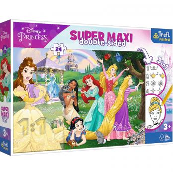 Пазлы Trefl Maxi Счастливые принцессы 24 шт 41008