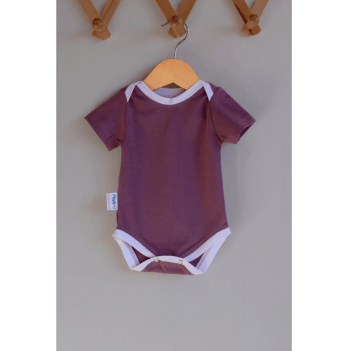 Боди для новорожденных MWing Amsterdam Фиолетовый 026-56