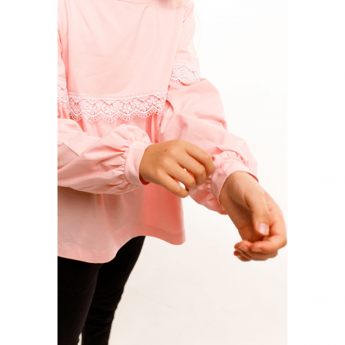 Детская блузка для девочки Vidoli Розовый от 7 до 8 лет G-22952W_pink