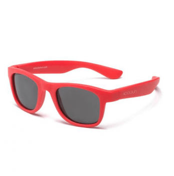 Детские очки солнцезащитные Koolsun Wave 3-10 лет Красный KS-WARE003