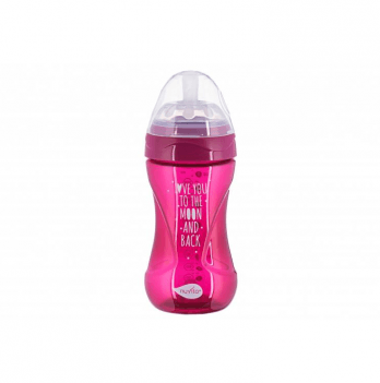 Антиколиковая бутылочка для кормления Nuvita Mimic Cool 250 мл от 3 месяцев Пурпурный NV6032PURPLE