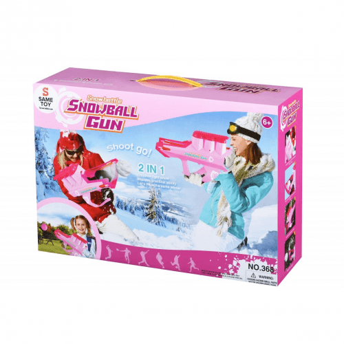 Детская игрушка бластер Same Toy Snowball Gun 2 в 1 368Ut