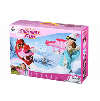 Детская игрушка бластер Same Toy Snowball Gun 2 в 1 368Ut