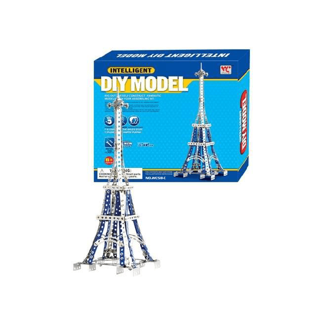 Металлический конструктор Same Toy Inteligent DIY Model Эйфелева башня 352 шт WC58CUt