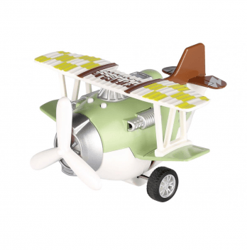 Детская игрушка самолет Same Toy Aircraft Металлический инерционный Зеленый SY8016AUt-2