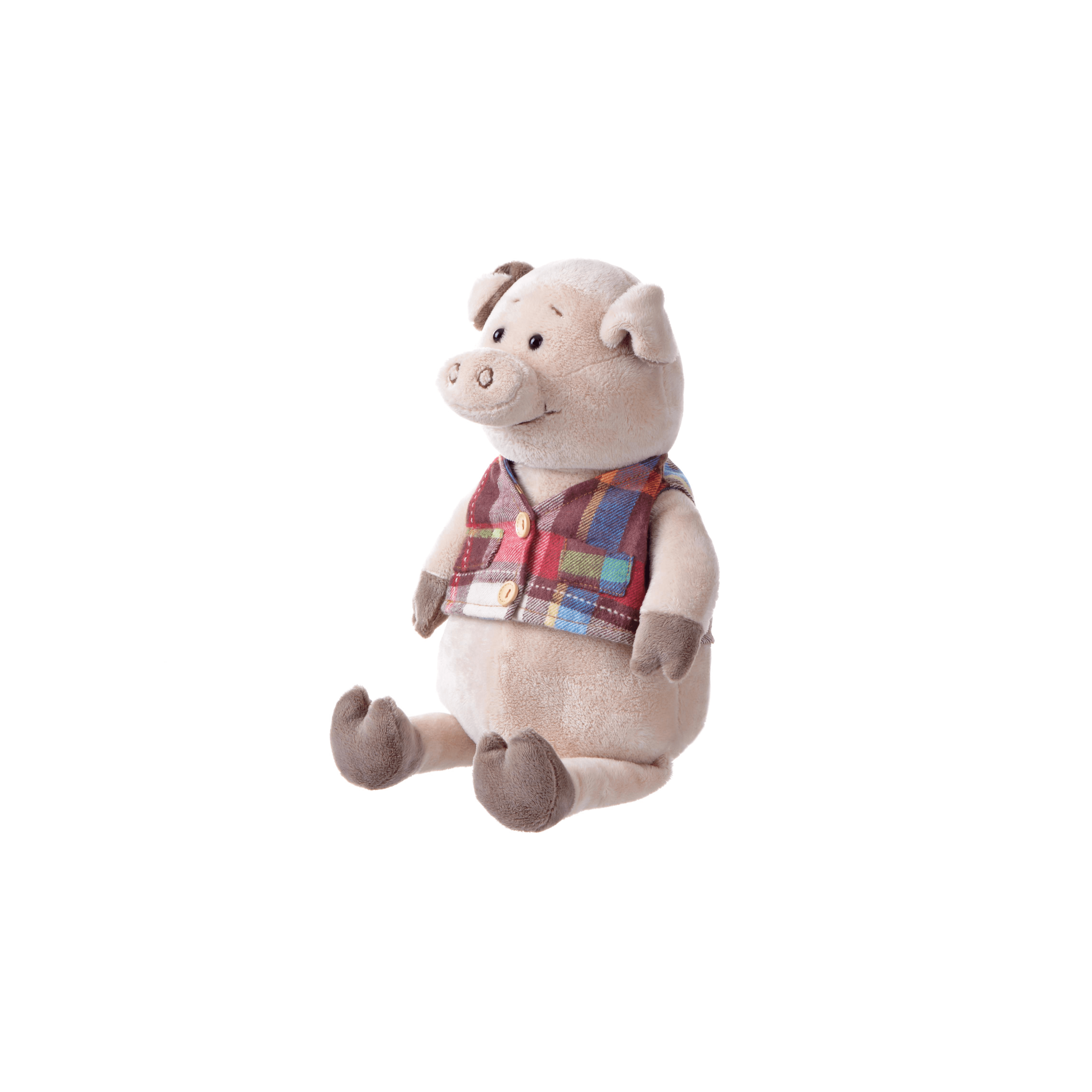 Мягкая игрушка Same Toy Свинка в жилетке 35 см THT723 Мягкая игрушка Same Toy Свинка в жилетке 35 см THT723