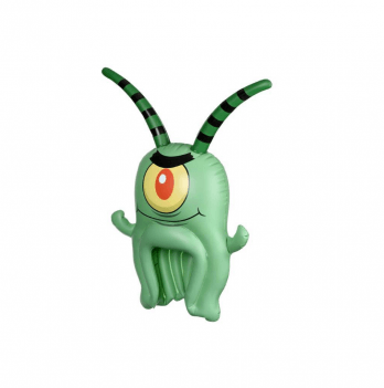 Детская игрушка головной убор SpongeBob SpongeHeads Plankton EU690604