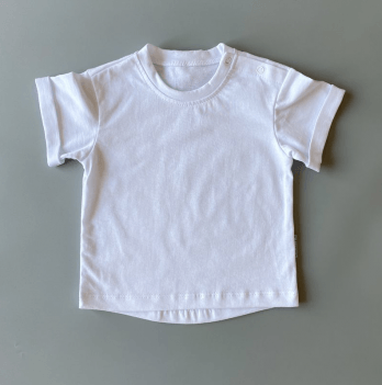 Детская футболка Boonyx Basic Gray Белый от 3 до 4 лет BonFuT-038-01