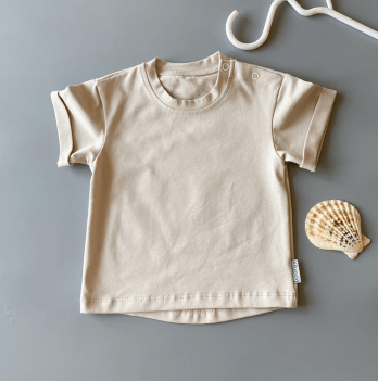 Детская футболка Boonyx Basic Tash Молочный от 1 до 2 лет BonFuT-039-01