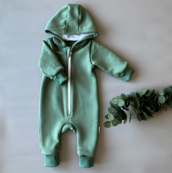 Детский комбинезон с начесом Boonyx Emerald Зеленый от 2 до 3.5 лет BonUR-035(3)