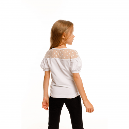 Детская блузка для девочки Vidoli от 9 до 10 лет Белый G-22958S_white