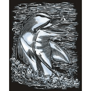 Набор для творчества Sequin Art Artfoil Silver Дельфин SA0608