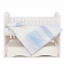 Детское постельное белье в кроватку Twins Dolce Друзья зайчики Голубой 3060-D-003
