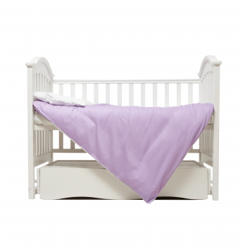 Детское постельное белье в кроватку Twins Evo Лето Фиолетовый 3068-A-019