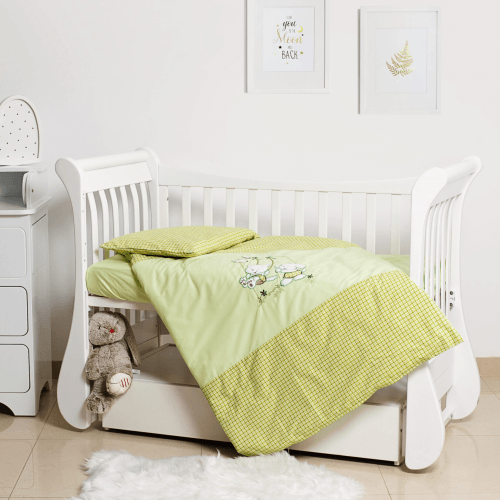Детское постельное белье в кроватку Twins Limited Зеленый 3099-TL-005