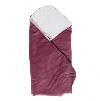 Конверт одеяло для новорожденных Twins Velvet Темно-розовый 80x80 9015-TW-23