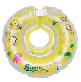 Круг для купания младенцев SwimBee Желтый 1111-SB-02