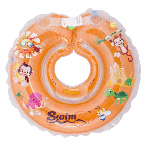 Круг для купания младенцев SwimBee Оранжевый 1111-SB-04